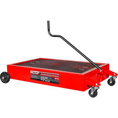 Ranger RD-15 - 15 Gallon Low Profile Portable Oil Drain - Car Supplies Warehouse Rangerbody shopoil drainoil pan