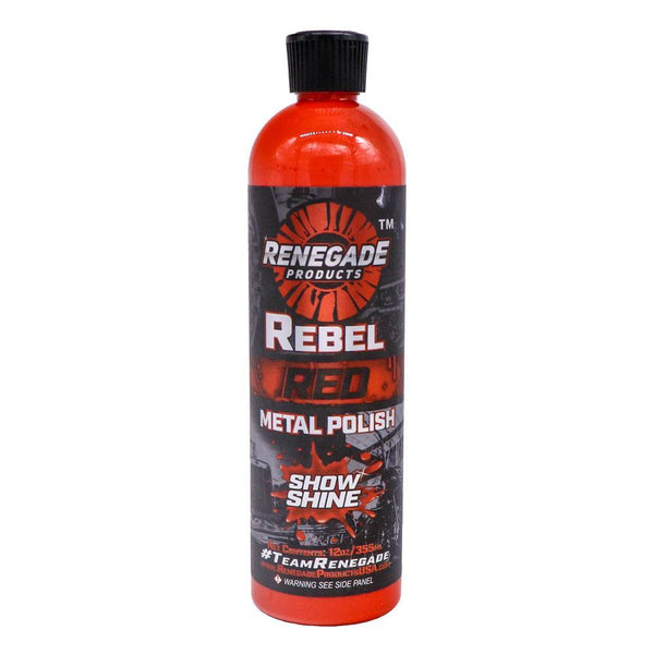 Renegade Rebel Red Liquid Metal Polish - Car Supplies Warehouse Renegademetalmetal polishingnew