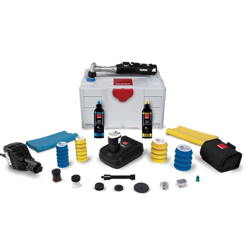 Rupes BigFoot Nano with iBrid Technology Long Neck Box Kit - Car Supplies Warehouse Rupesbuffersda polisherdetail tool