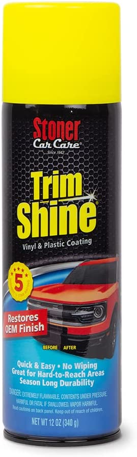 STONER | Trim Shine - 12oz (Aerosol) - Car Supplies WarehouseStoner Solutionsexteriorexterior detailingexterior trim
