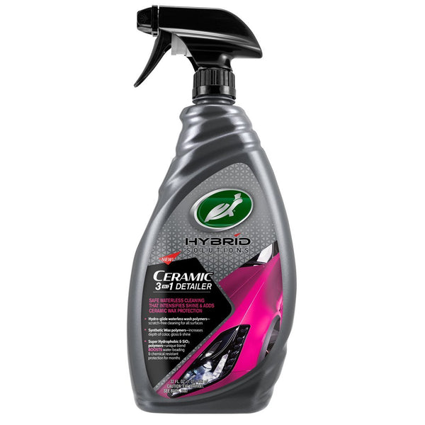 Turtle Wax Hybrid Solutions Ceramic 3-in-1 Detailer - Car Supplies Warehouse Turtle Waxceramicdetailerhybrid solution
