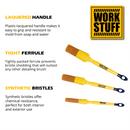 WORK STUFF | Detailing Brush Albino Orange 3 pack - Car Supplies WarehouseWork Stuffbrushbrushessoft brush